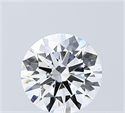 Lab Grown Diamond 2.01 Carats, Round with Ideal Cut, D Color, VVS2 Clarity and Certified by IGI