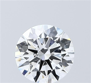 Picture of Lab Grown Diamond 2.01 Carats, Round with Ideal Cut, D Color, VVS2 Clarity and Certified by IGI
