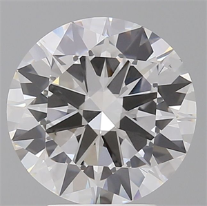 Picture of Lab Grown Diamond 3.58 Carats, Round with Excellent Cut, D Color, VS1 Clarity and Certified by IGI