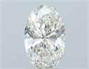 Natural Diamond 1.01 Carats, Oval with  Cut, H Color, IF Clarity and Certified by IGI