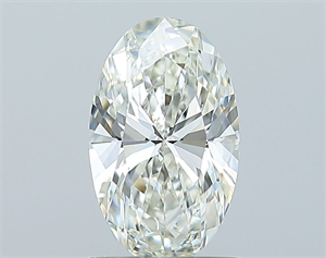 Picture of Natural Diamond 1.01 Carats, Oval with  Cut, H Color, IF Clarity and Certified by IGI