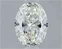 Diamante Natural 0.50 quilates, Ovalado , Color H, claridad VS2 y certificado GIA