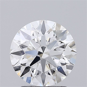 Picture of Lab Grown Diamond 2.40 Carats, Round with Ideal Cut, E Color, VS1 Clarity and Certified by IGI