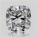 Natural Diamond 0.80 Carats, Cushion with  Cut, F Color, VVS2 Clarity and Certified by GIA