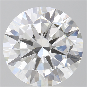 Picture of Lab Grown Diamond 6.02 Carats, Round with Excellent Cut, E Color, VVS2 Clarity and Certified by IGI
