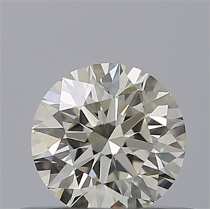 Picture of Natural Diamond 0.40 Carats, Round with Excellent Cut, I Color, VVS1 Clarity and Certified by IGI