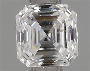 Foto Diamante Natural 0.50 quilates, Asscher , Color E, claridad SI2 y certificado IGI de