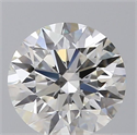 Diamante Natural 0.71 quilates, Redondo , Color G, claridad IF y certificado GIA