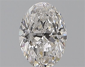Foto Diamante Natural 0.40 quilates, Ovalado , Color E, claridad SI1 y certificado GIA de