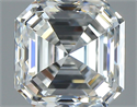 Natural Diamond 1.20 Carats, Asscher with  Cut, F Color, VVS2 Clarity and Certified by GIA