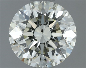 Foto Diamante Natural 1.31 quilates, Redondo , Color J, claridad SI1 y certificado IGI de