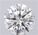 Del inventario de diamantes de laboratorio, 5.06 quilates, Redondo , Color E, claridad VVS2 y certificado IGI