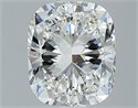 Natural Diamond 2.68 Carats, Cushion with  Cut, G Color, VS2 Clarity and Certified by GIA