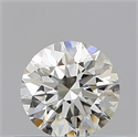 Diamante Natural 0.45 quilates, Redondo , Color K, claridad VVS2 y certificado GIA