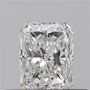 Foto Diamante Natural 0.38 quilates, Radiante , Color E, claridad VVS1 y certificado GIA de