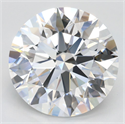 Del inventario de diamantes de laboratorio, 4.02 quilates, Redondo , Color D, claridad FL y certificado GIA