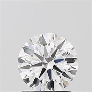 Picture of Lab Grown Diamond 1.02 Carats, Round with Ideal Cut, E Color, VS1 Clarity and Certified by IGI