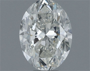 Foto Diamante Natural 0.80 quilates, Ovalado , Color H, claridad SI2 y certificado GIA de