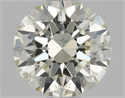 Natural Diamond 0.80 Carats, Round with Excellent Cut, M Color, SI1 Clarity and Certified by GIA