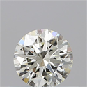 Natural Diamond 0.40 Carats, Round with Excellent Cut, L Color, VS2 Clarity and Certified by GIA