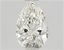 Diamante Natural 0.50 quilates, De pera , Color H, claridad VVS1 y certificado GIA