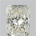 Diamante Natural 1.51 quilates, Radiante , Color K, claridad SI1 y certificado GIA