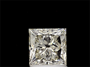 Picture of Natural Diamond 2.03 Carats, Princess with  Cut, N Color, SI2 Clarity and Certified by GIA