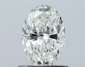 Picture of Natural Diamond 0.70 Carats, Oval with  Cut, G Color, VS1 Clarity and Certified by GIA