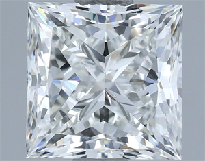Picture of Natural Diamond 2.01 Carats, Princess with  Cut, G Color, VS2 Clarity and Certified by IGI