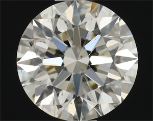Picture of Natural Diamond 0.80 Carats, Round with Excellent Cut, M Color, SI2 Clarity and Certified by GIA
