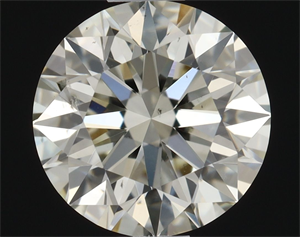 Picture of Natural Diamond 0.80 Carats, Round with Excellent Cut, M Color, SI2 Clarity and Certified by GIA