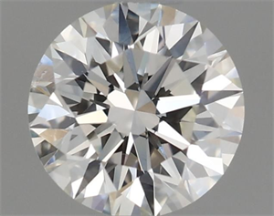 Picture of Natural Diamond 0.45 Carats, Round with Excellent Cut, G Color, VVS2 Clarity and Certified by GIA