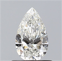 Natural Diamond 0.51 Carats, Pear with  Cut, G Color, SI2 Clarity and Certified by GIA