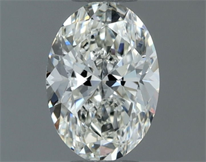 Picture of Natural Diamond 0.50 Carats, Oval with  Cut, J Color, VVS2 Clarity and Certified by GIA