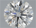 Natural Diamond 0.70 Carats, Round with Excellent Cut, E Color, SI1 Clarity and Certified by GIA