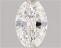 Natural Diamond 0.42 Carats, Oval with  Cut, F Color, VS2 Clarity and Certified by GIA