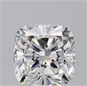 Diamante Natural 1.01 quilates, Del cojín , Color F, claridad VVS2 y certificado GIA