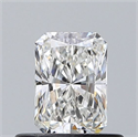 Diamante Natural 0.51 quilates, Radiante , Color F, claridad VS1 y certificado GIA