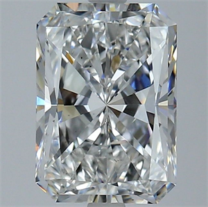 Foto Diamante Natural 3.20 quilates, Radiante , Color F, claridad VS2 y certificado GIA de