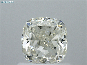 Picture of Natural Diamond 1.00 Carats, Cushion with  Cut, J Color, VVS1 Clarity and Certified by GIA