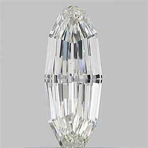 Picture of Natural Diamond 0.52 Carats, Oval with  Cut, G Color, VS2 Clarity and Certified by GIA