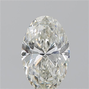 Picture of Natural Diamond 1.20 Carats, Oval with  Cut, I Color, SI2 Clarity and Certified by GIA