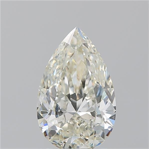 Foto Diamante Natural 2.21 quilates, De pera , Color K, claridad SI1 y certificado GIA de