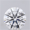 Del inventario de diamantes de laboratorio, 2.77 quilates, Redondo , Color D, claridad VS1 y certificado GIA