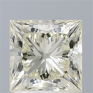Foto Diamante Natural 1.51 quilates, Princesa , Color K, claridad VVS1 y certificado IGI de
