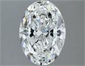 Natural Diamond 2.13 Carats, Oval with  Cut, G Color, VS1 Clarity and Certified by GIA