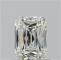 Natural Diamond 0.90 Carats, Radiant with  Cut, J Color, VS2 Clarity and Certified by GIA