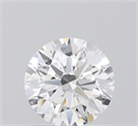 Del inventario de diamantes de laboratorio, 1.03 quilates, Redondo , Color E, claridad VVS2 y certificado IGI