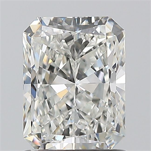 Picture of Natural Diamond 1.20 Carats, Radiant with  Cut, H Color, VVS1 Clarity and Certified by GIA