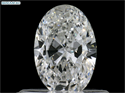 Diamante Natural 0.46 quilates, Ovalado , Color F, claridad SI2 y certificado GIA
